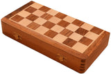 Chess Set: 14" Folding Sheesham Wood Board Games WorldWise Imports   