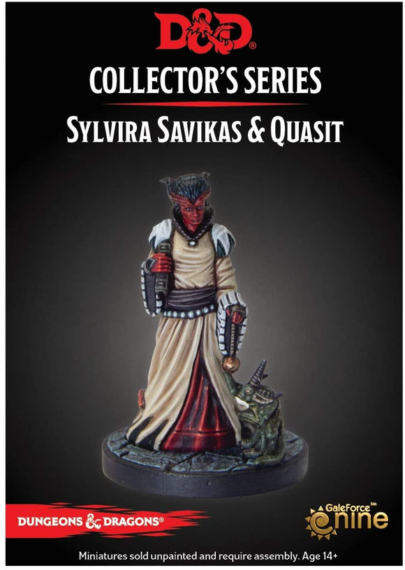 D&D Collector's Series Baldur's Gate: Descent into Avernus Sylvia Savikas & Quasit Home page Gale Force Nine   