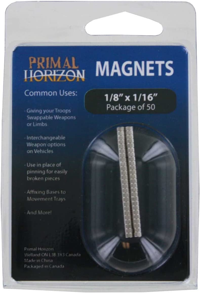 Primal Horizon Magnets 1/8" x 1/16" (50)  Other   