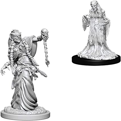 D&D Nolzur's Marvelous Unpainted Miniatures: Green Hag & Night Hag Miniatures WizKids   