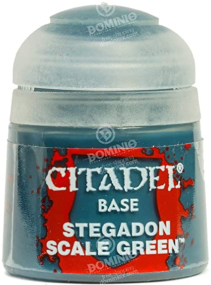 Citadel Base Stegadon Scale Green Paints Games Workshop   