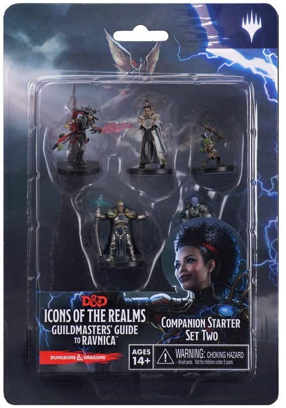 D&D Icons of the Realms Guildmasters' Guide to Ravnica Companion Starter Set Two Miniatures WizKids   