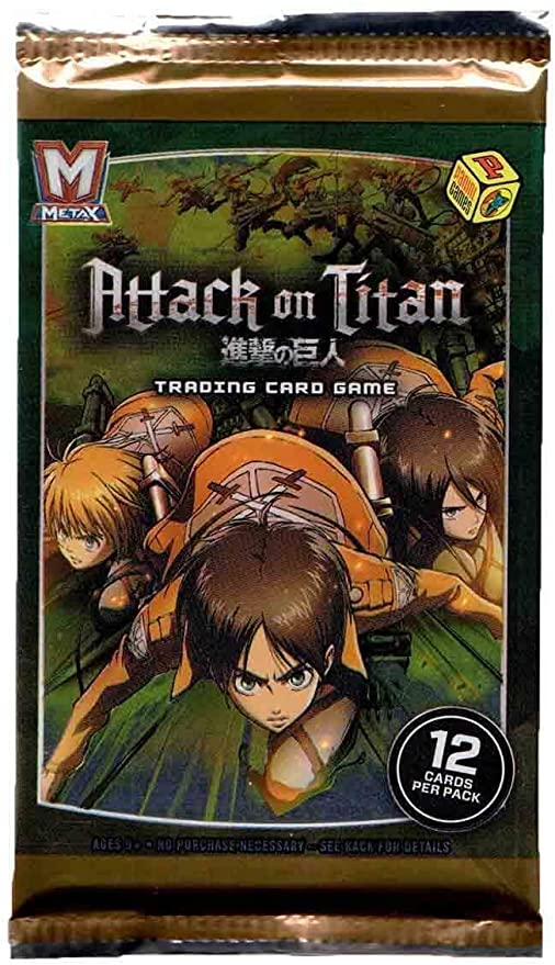 MetaX TCG Attack on Titan Booster Pack Common Ground Games MetaX TCG Attack on Titan Booster Pack Common Ground Games