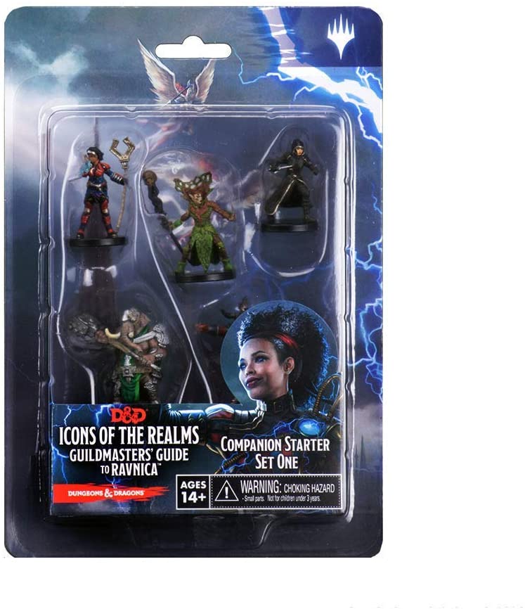 D&D Icons of the Realm Guildmasters' Guide to Ravnica Companion Starter Set 1 Miniatures WizKids   