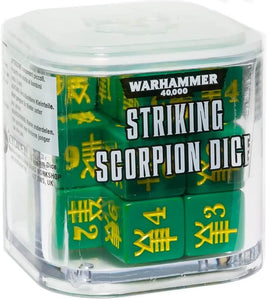 Warhammer 40K Aeldari: Striking Scorpion Dice Home page Games Workshop   