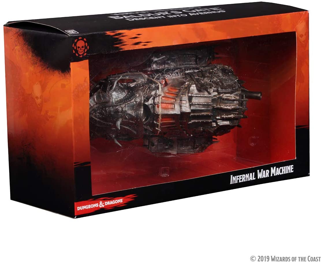 D&D Icons of the Realms Set 12 Baldur's Gate: Descent into Avernus Infernal War Machine Miniatures WizKids   