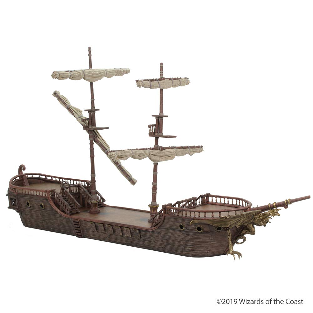 D&D Icons of the Realms the Falling Star Sailing Ship Miniatures WizKids   