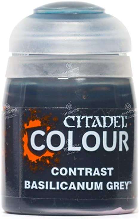 Citadel Contrast Basilicanum Grey Paints Games Workshop   