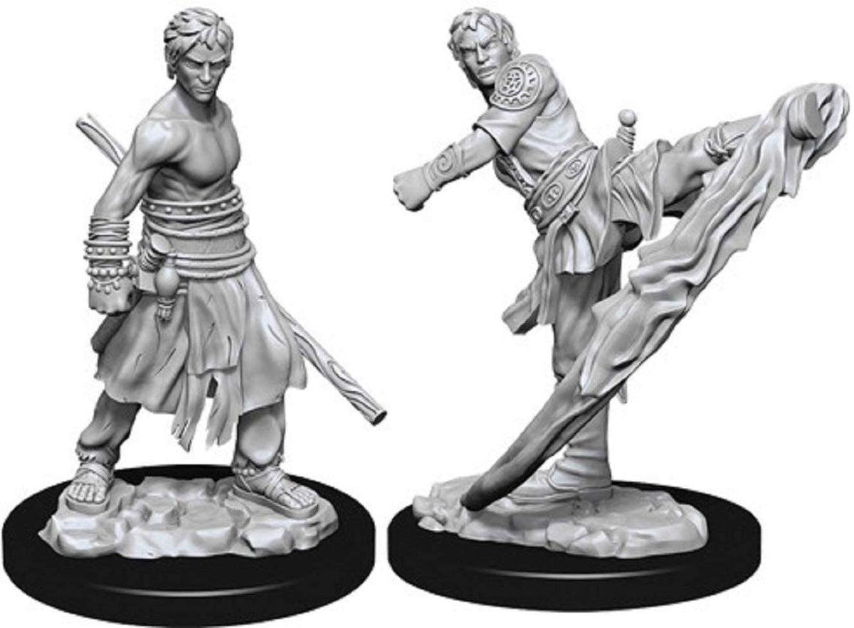 D&D Nolzur's Marvelous Unpainted Miniatures: Male Half-Elf Monk Miniatures WizKids   