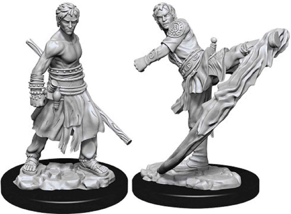 D&D Nolzur's Marvelous Unpainted Miniatures: Male Half-Elf Monk Miniatures WizKids   