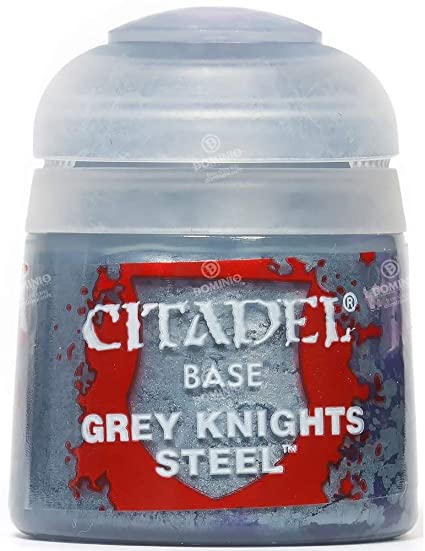 Citadel Base Grey Knights Steel Paints Games Workshop   