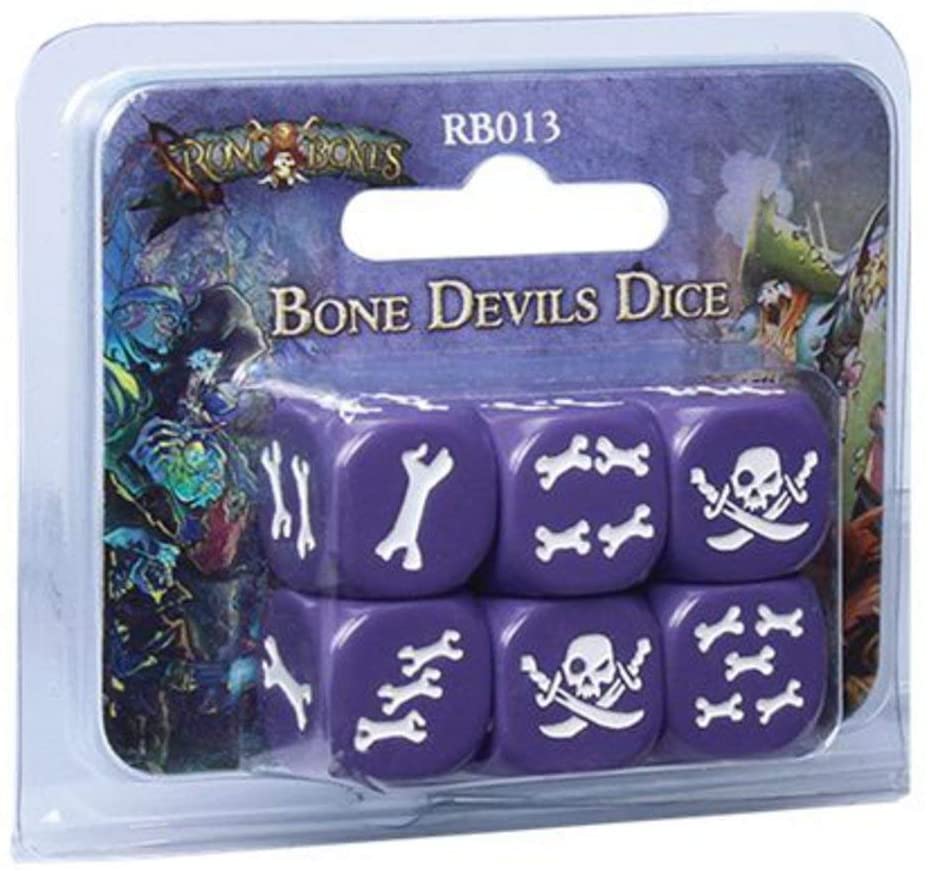 Rum & Bones Bone Devils Dice Dice Cool Mini or Not