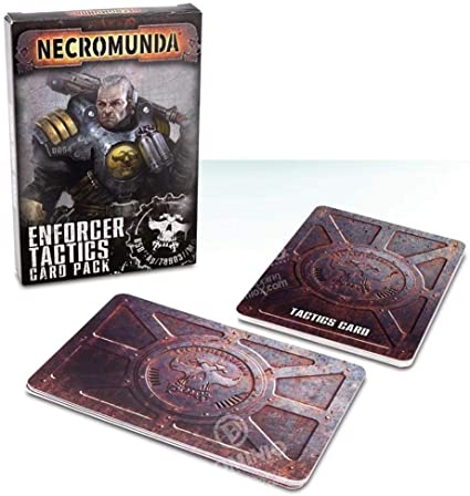 Warhammer 40K Necromunda Enforcer Tactics Card Pack Home page Games Workshop   