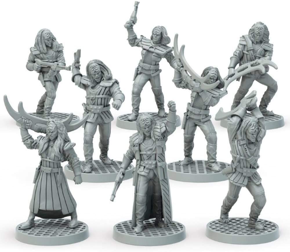 Star Trek Adventures RPG Klingon Miniatures Set Miniatures Modiphius Entertainment