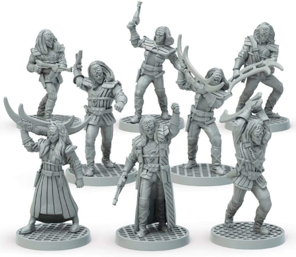 Star Trek Adventures RPG Klingon Miniatures Set Miniatures Modiphius Entertainment