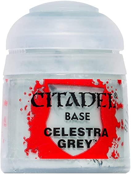 Citadel Base Celestra Grey Paints Games Workshop   