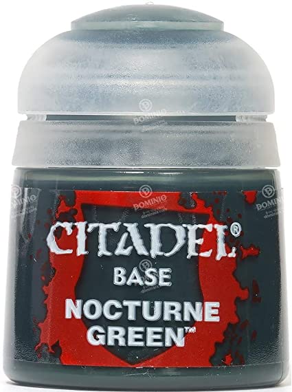 Citadel Base Nocturne Green Paints Games Workshop   