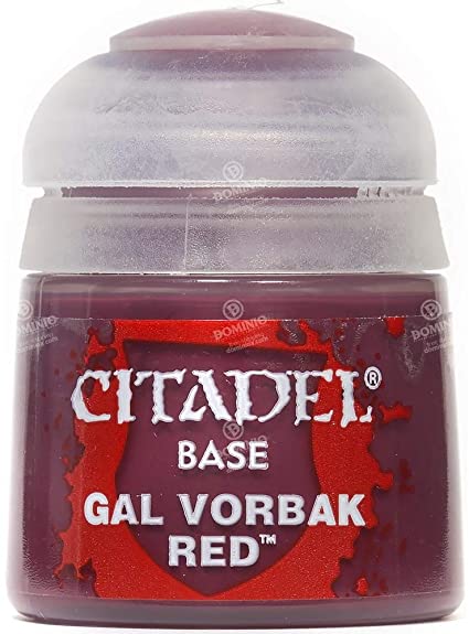 Citadel Base Gal Vorbak Red Paints Games Workshop   