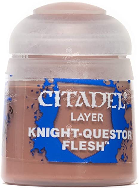 Citadel Layer Knight-questor Flesh Paints Games Workshop   