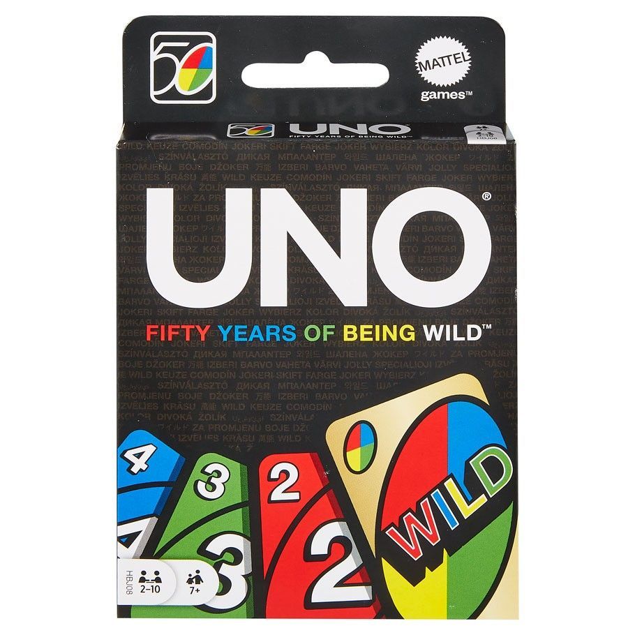 UNO: 50th Anniversary Ed. Card Games Mattel, Inc