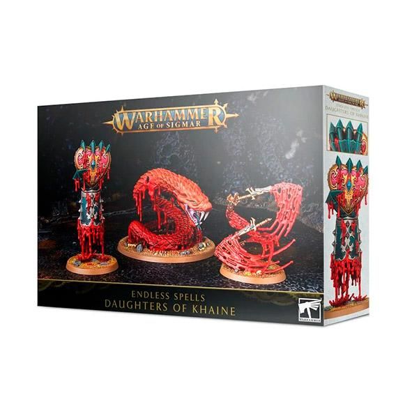 Age of Sigmar Endless Spells Daughters of Khaine Miniatures Games Workshop   