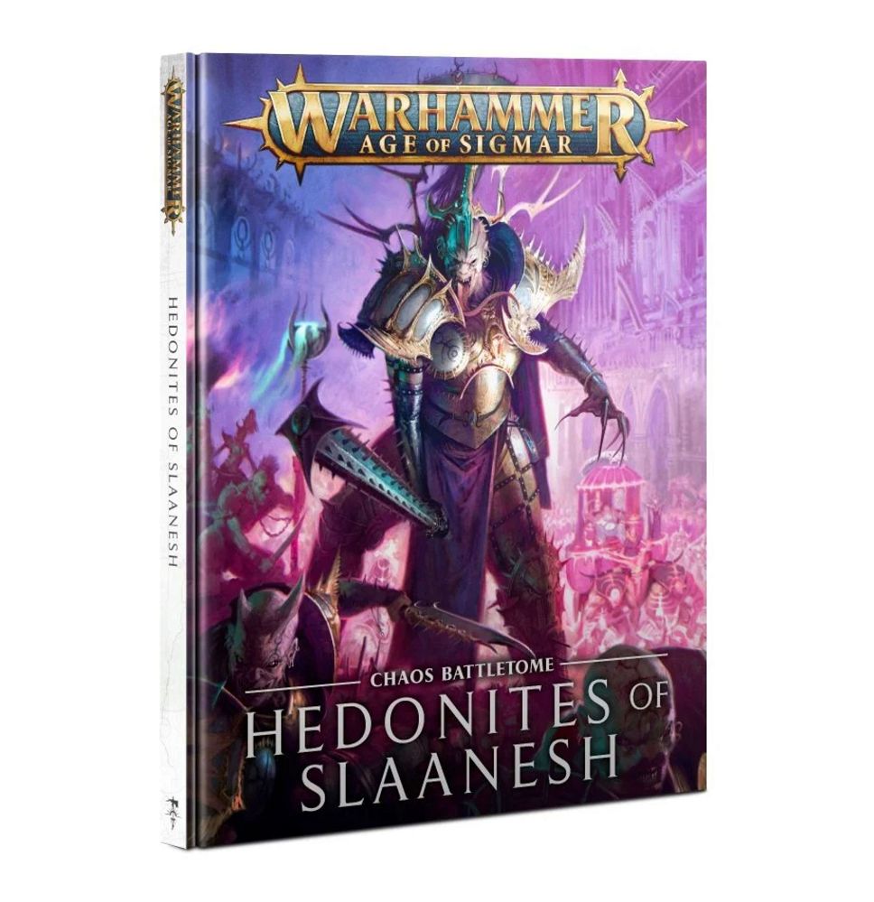 Age of Sigmar Hedonites of Slaanesh Battletome 2021 Miniatures Games Workshop   