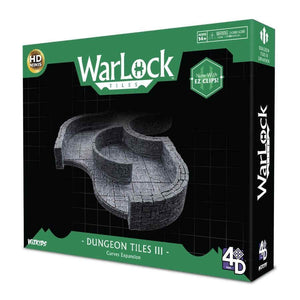 Warlock Tiles: Dungeon Tiles III - Curves Expansion  WizKids   