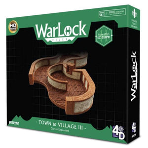 Warlock Tiles: Town & Village III - Curves Expansion  WizKids   