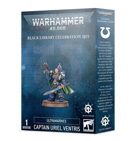 Warhammer 40K Ultramarines Captain Uriel Ventris  Games Workshop   