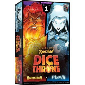 Dice Throne Season One Rerolled Barbarian v Moon Elf  Roxley Games   