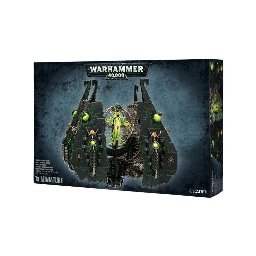 Warhammer 40K Necrons: Tesseract Vault (Obelisk and Transcendent C'Tan) Miniatures Games Workshop