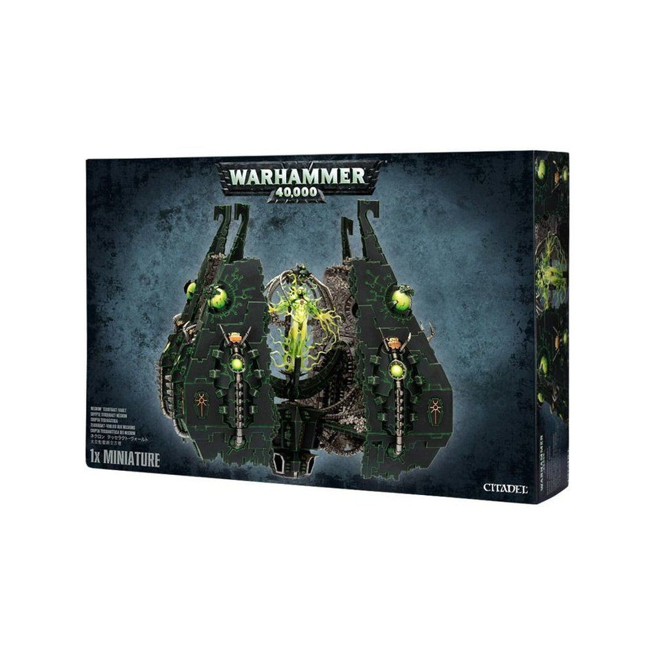 Warhammer 40K Necrons: Tesseract Vault (Obelisk and Transcendent C'Tan) Miniatures Games Workshop