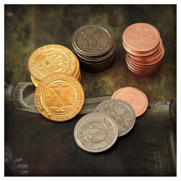 50 Metal Coin Board Game Upgrade Set  Other   