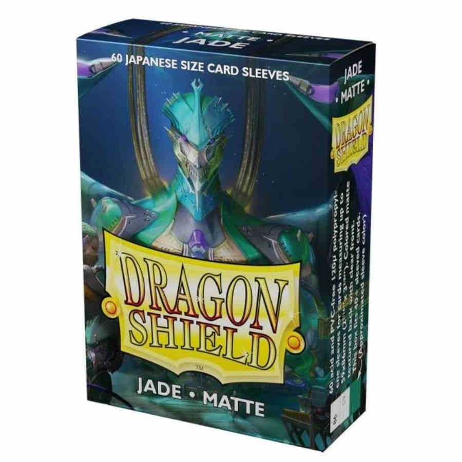 Dragon Shield Matte Japanese Size Sleeves 60ct Jade (11104) Supplies Arcane Tinmen   
