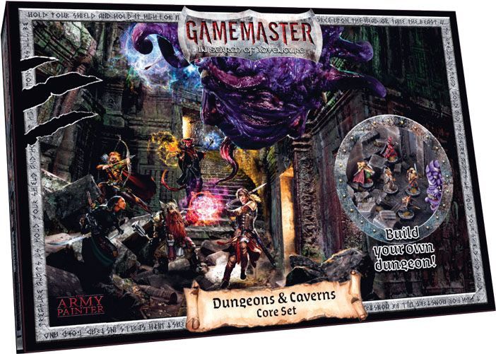 Gamemaster Dungeons & Caverns Core Set Paints Army Painter