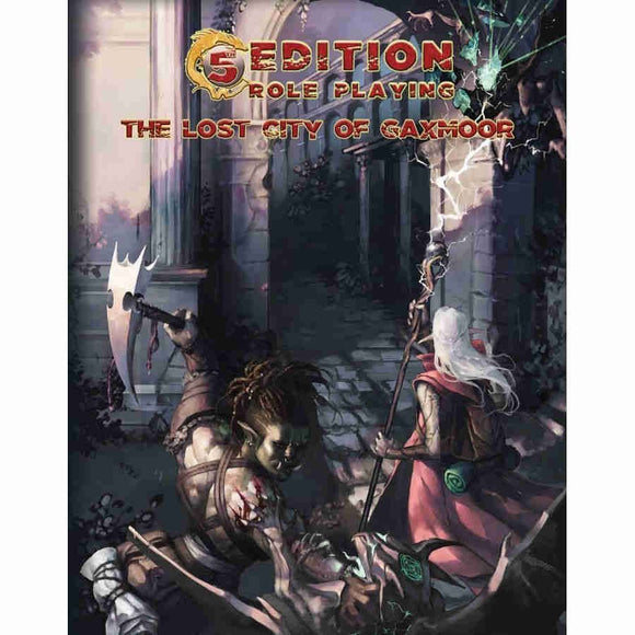 5th Edition Role Playing The Lost City of Gaxmoor Adventure  Common Ground Games   