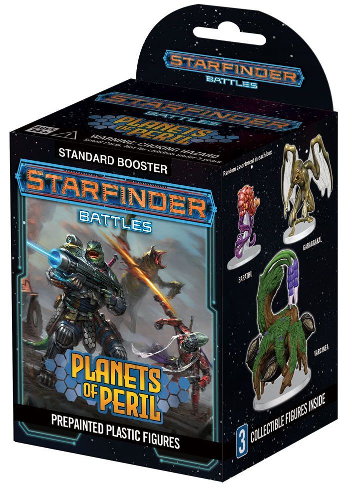 Starfinder Battles: Planets of Peril Blind Box Miniatures WizKids