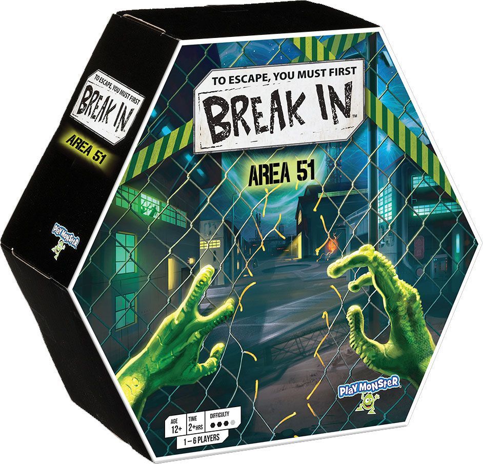 Break In: Area 51 Board Games Other