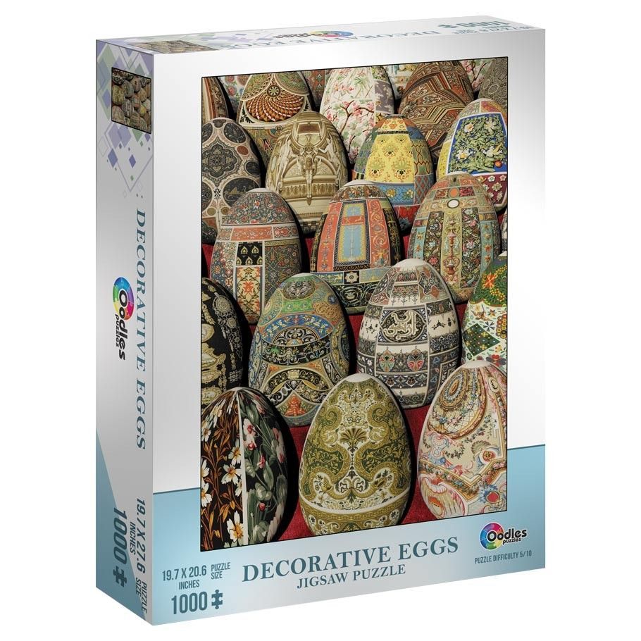 Decorative Eggs 1000pc Puzzles Other