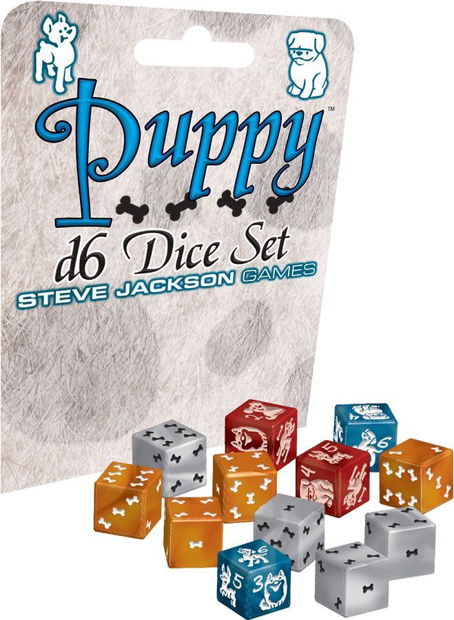 Puppy D6 Dice Set Dice Steve Jackson Games