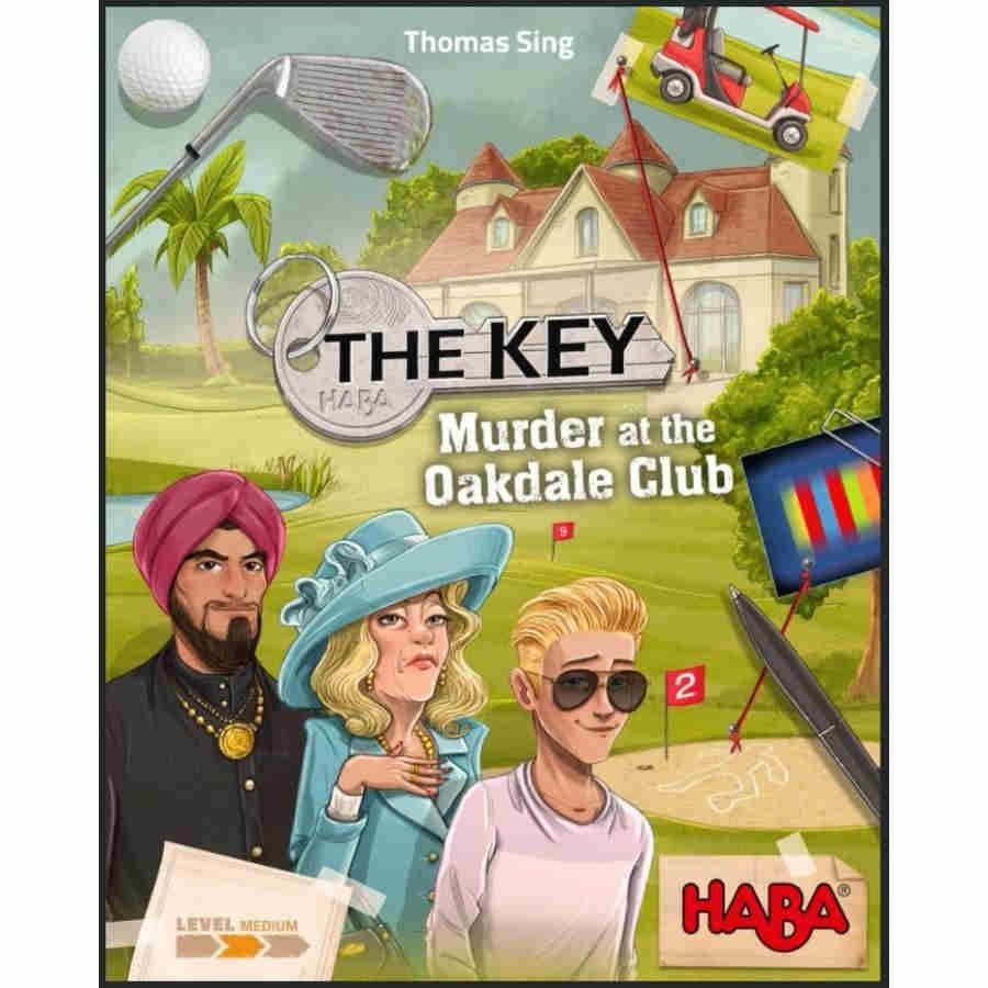 The Key Murder at Oakdale Club Board Games Other