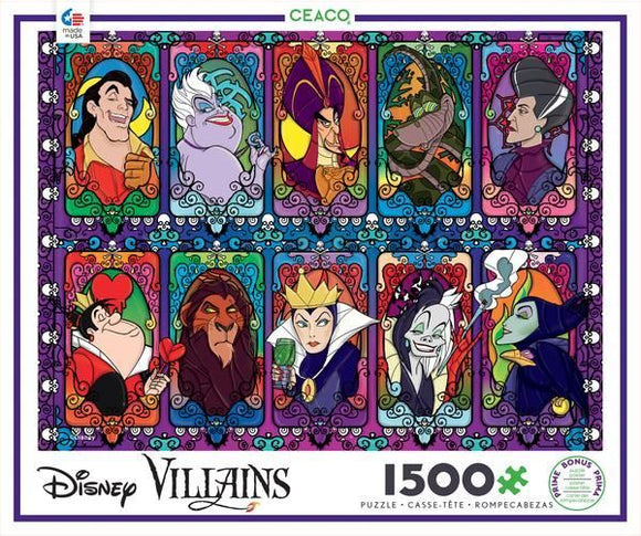 Disney Villains 2 1500pc  Gamewright   