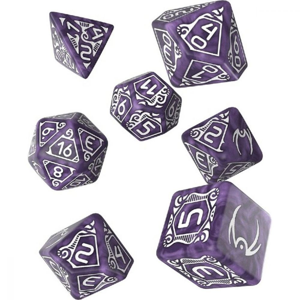 Q-Workshop Starfinder Devastation Ark 7ct Polyhedral Set Dice Q Workshop   