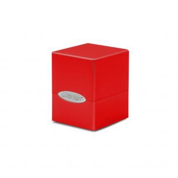Ultra Pro Satin Cube Deck Box Apple Red (15587) Supplies Ultra Pro   