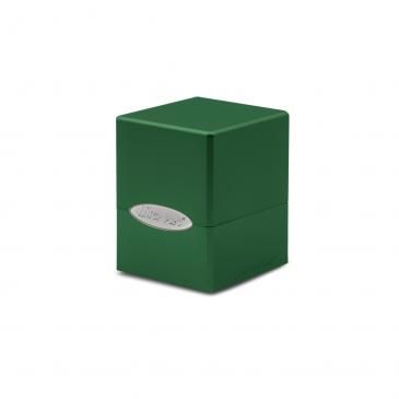 Ultra Pro Satin Cube Deck Box Forest Green (15588) Supplies Ultra Pro   