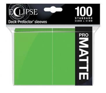 Ultra Pro Eclipse 100ct Standard Size Card Sleeves Matte Lime (15618)  Ultra Pro   
