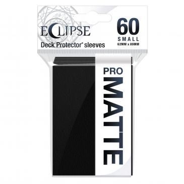Ultra Pro Eclipse 60ct Small Size Card Sleeves Matte Black (15637) Supplies Ultra Pro   