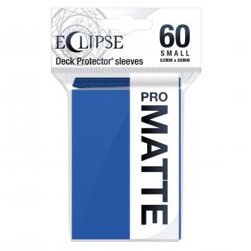 Ultra Pro Eclipse 60ct Small Size Card Sleeves Matte Blue (15638) Supplies Ultra Pro   