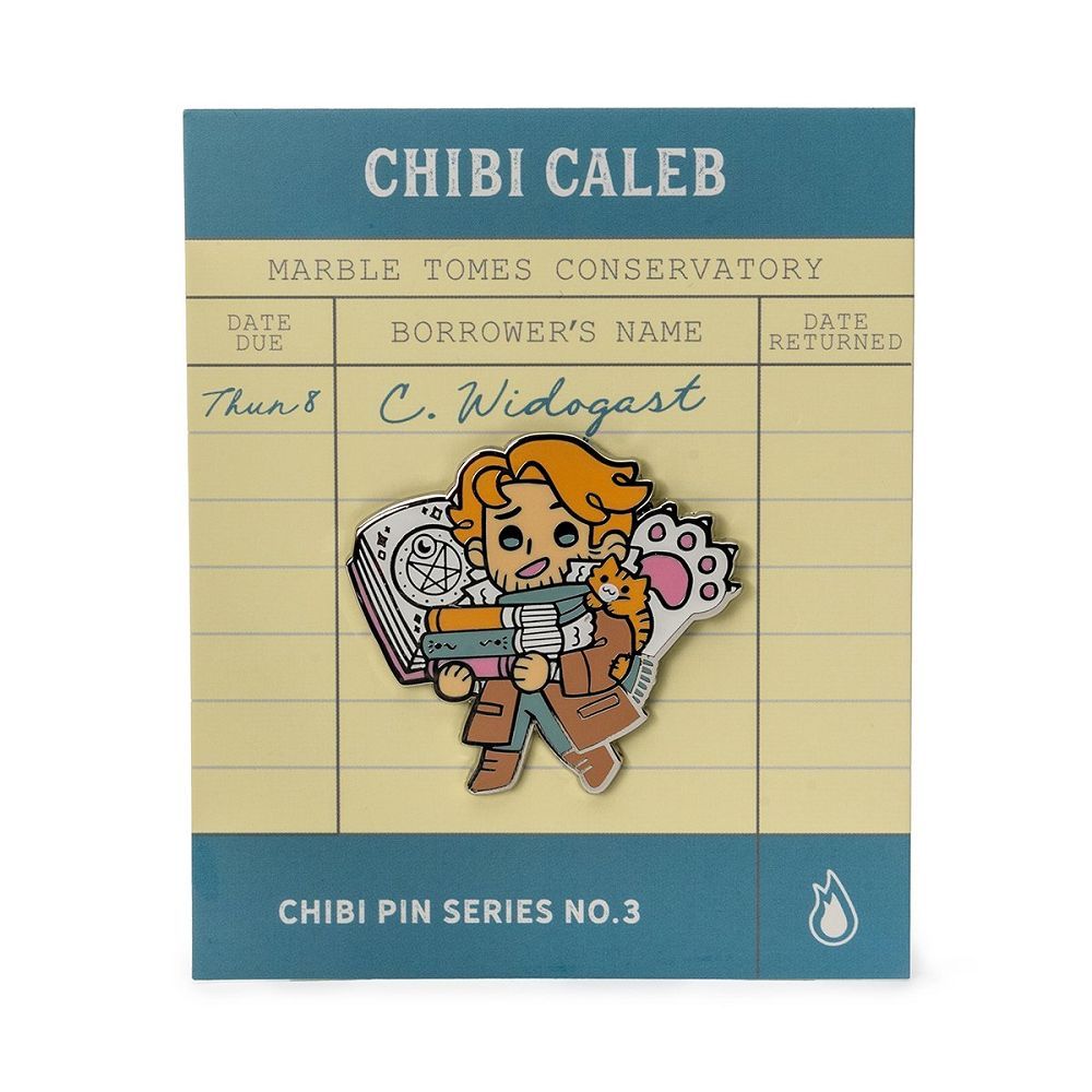 Critical Role Chibi Caleb Pin Clothing & Accessories Darrington Press   
