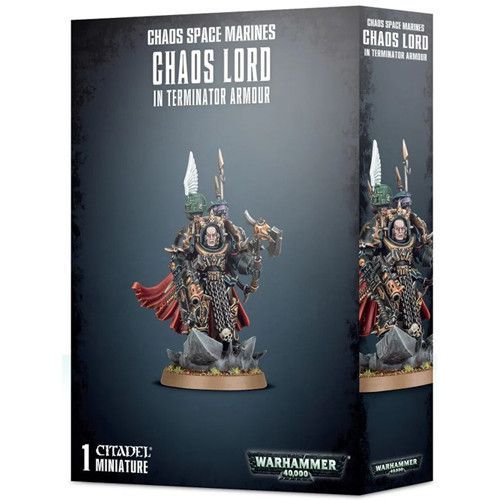 Warhammer 40K Chaos Space Marines: Chaos Lord  Games Workshop   